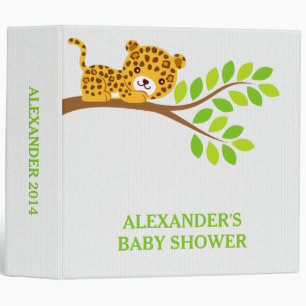 Cute Little Leopard Photo Album Binder