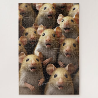 Cute Little Mice  Jigsaw Puzzle