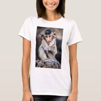 Cute Little Monkey – Playful & Adorable Design T-Shirt