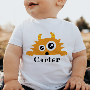Cute Little Monster Baby Kid Personalized T-Shirt