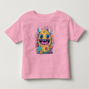 Cute little monster gift ideas toddler t-shirt
