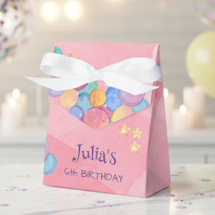 Cute Little Monster kids birthday Favor Box