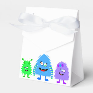 Cute Little Monsters Favor Box