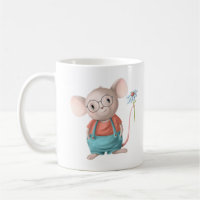 Cute Little Mouse Animal Cartoon  Paper Plates Nap