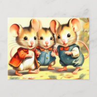 Cute Little Mouse Friends