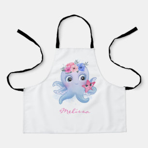 Cute little octopus apron