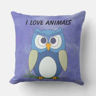 Cute Little Owl Pillow