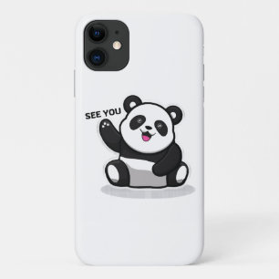 cute little panda iPhone 11 case