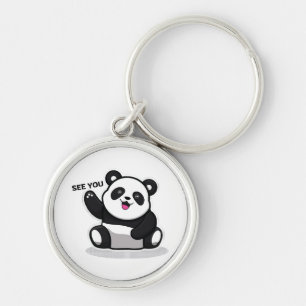 cute little panda keychain