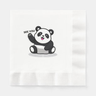 cute little panda napkin