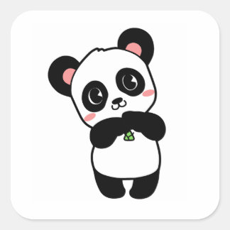 Cute Little Panda Sticker