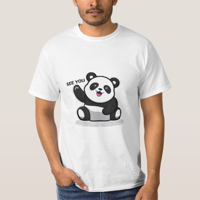 cute little panda T-Shirt (Front)