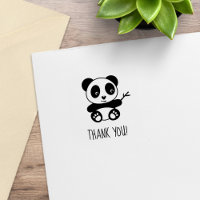 Cute Little Panda Thank You 1x1