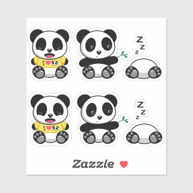 Cute Little Pandas (Sheet)