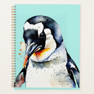 Cute little penguins  planner