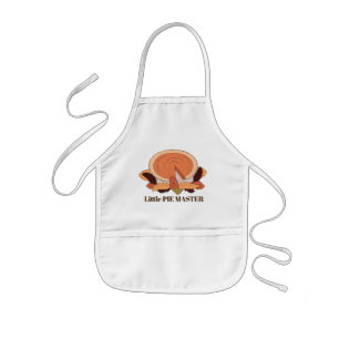 Cute little pie master Fall Seasonal pumpkin Kids Apron