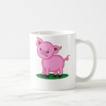 Cute Little Pig Mug