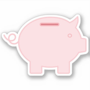 Cute little piggy bank for good luck and fortune!