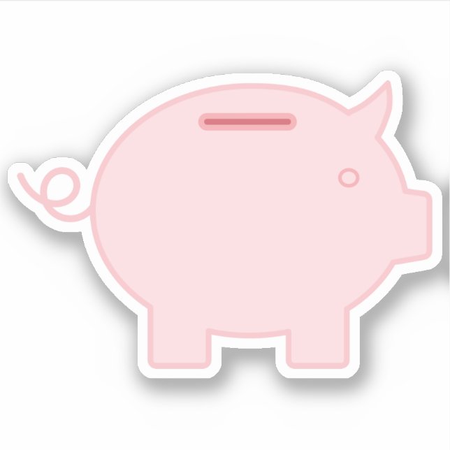 Cute little piggy bank for good luck and fortune! (Front)