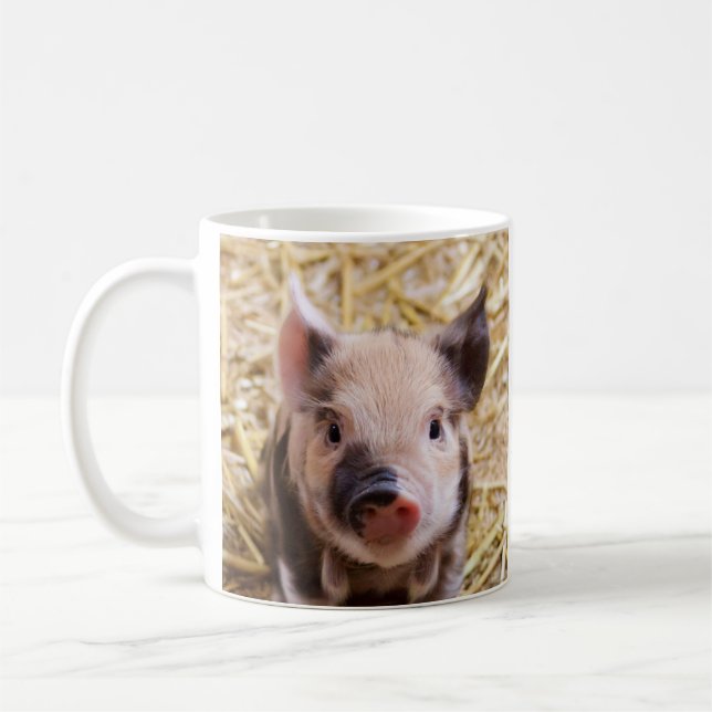 Cute Little Piglet Mug (Left)