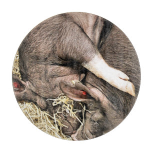 CUTE LITTLE PIGS CUTTING BOARD