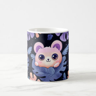 cute little pink animals, mice or chinchillas coffee mug