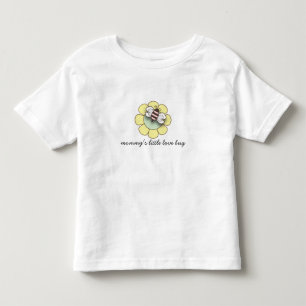 Cute Little Pink Bee Love Bug Toddler T-shirt