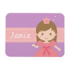 Cute Little Princess Girl Personalized Magnet