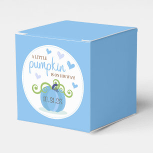 Cute Little Pumpkin Baby Shower Favor Box