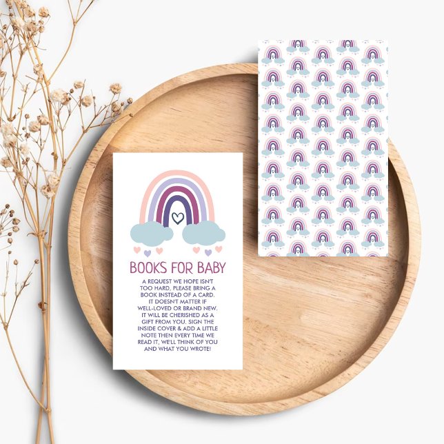 Cute Little Rainbow Livres Pour Baby Enclume Carte (Créateur téléchargé)