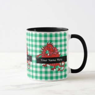 Cute Little Red Dragon Coffee Mug to Personalize