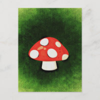Cute Little Red Mushroom