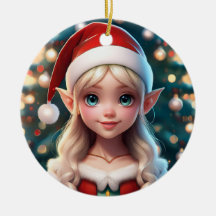 Cute Little Santa Claus's Christmas Elf