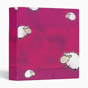 cute little sheep binder