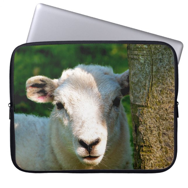 CUTE LITTLE SHEEP LAPTOP SLEEVE (Front)