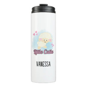 Cute little sheep thermal tumbler