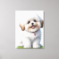 Cute Little Shih Tzu Puppy Dog Lover