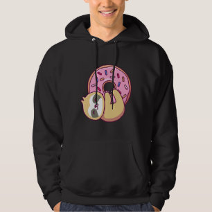 Cute Little Sloth Hugging A Doughnut 57 Hoodie