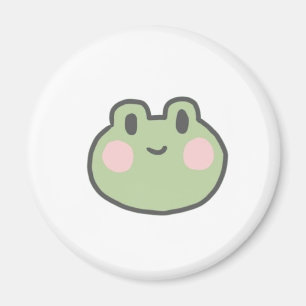 cute little smiling frog magnet