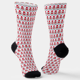 Cute Little Snowduck | Snowman Duck Pattern | Red Socks