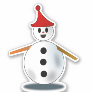 Cute little snowman