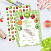 Cute Little Sprout Kawaii Vegetables Baby Shower