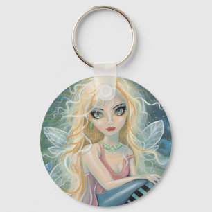 Cute Little Starlight Fairy Fantasy Art Keychain
