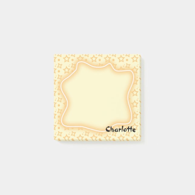 Cute Little Stars Post-It Notes (Front)