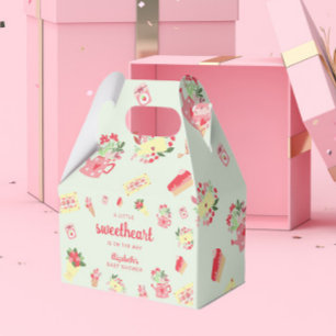 Cute Little Sweetheart on the Way Baby Shower Favor Box