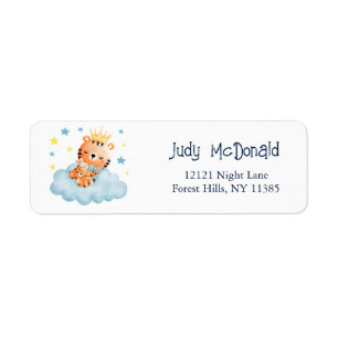 Cute Little Tiger Baby Shower 