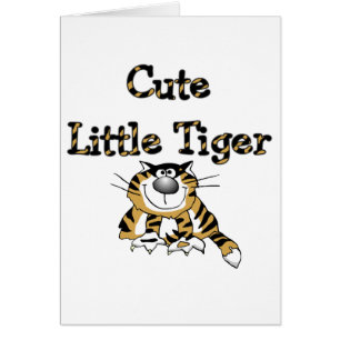 Cute Little Tiger Tshirts and Gifts
