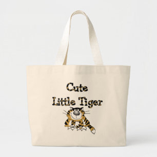 Cute Little Tiger Tshirts and Gifts Large Tote Bag