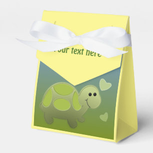 Cute little Turtle (personalize) Favor Box