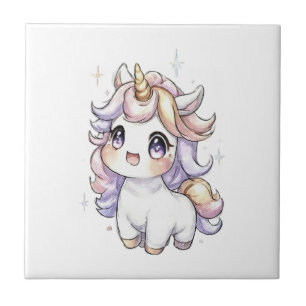 Cute Little Unicorn Tile